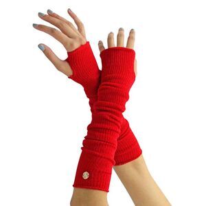 Long Arm Warmers With Thumb Hole
